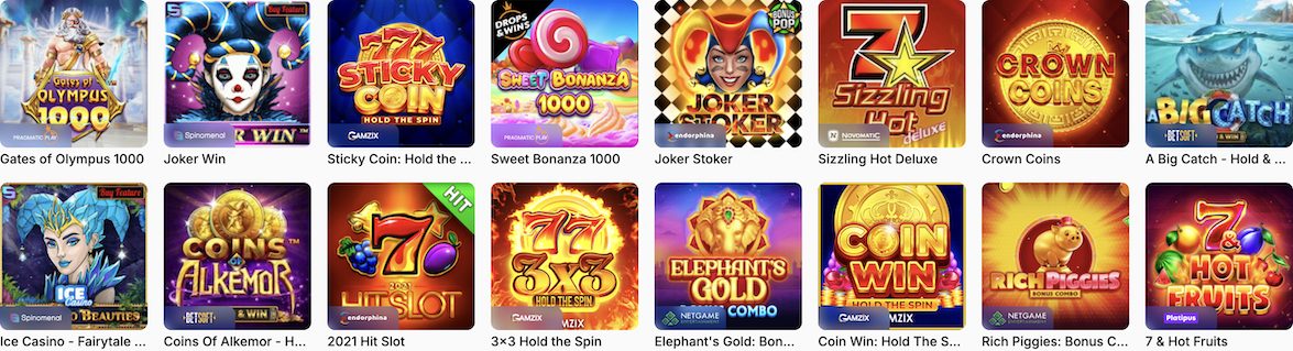 Ice casino slots