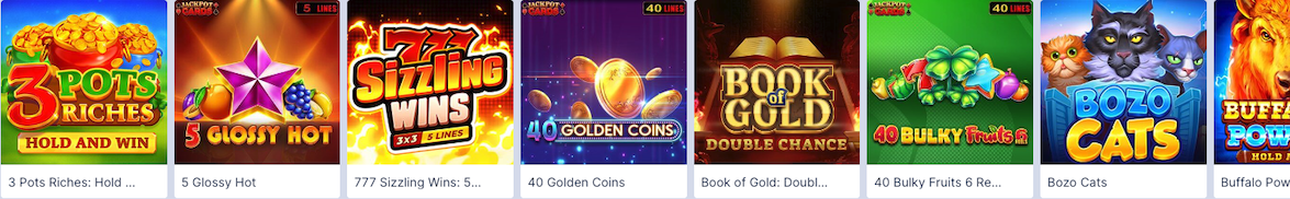Optibet Игровые автоматы