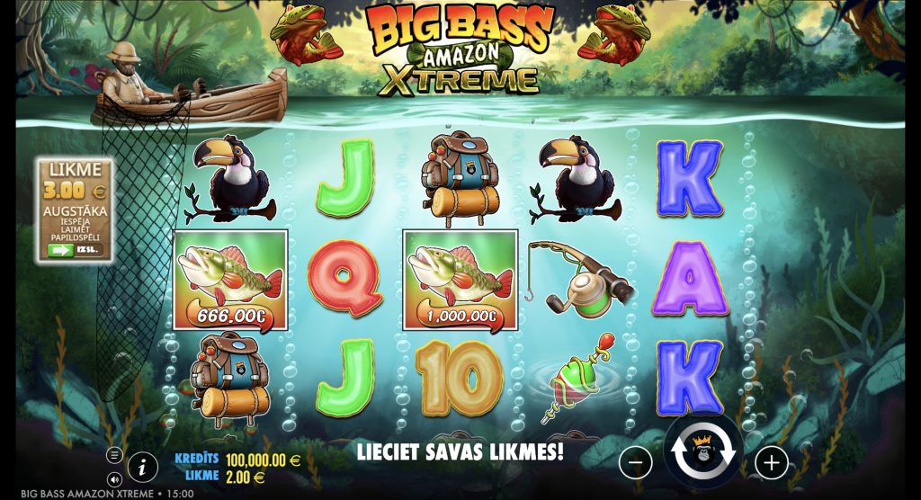 Big Bass Amazon Xtreme Spēles priekšskatījums