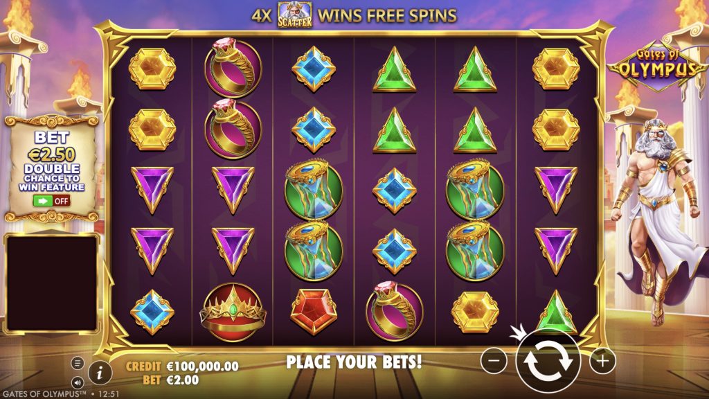 Gates of Olympus Priekšskatijums