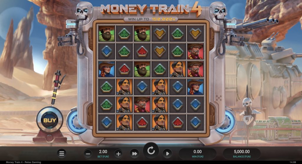 Money Train 4 spēles priekšskatījums