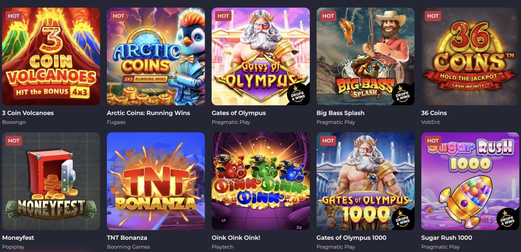 Rolling Slots spēles