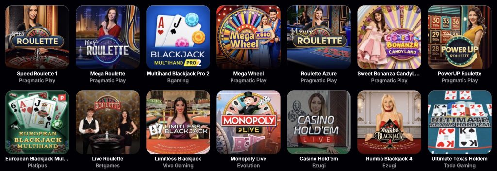 NV Casino Live-казино