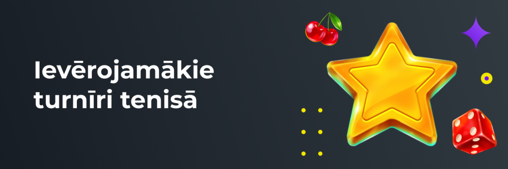 Ievērojamākie turnīri tenisā