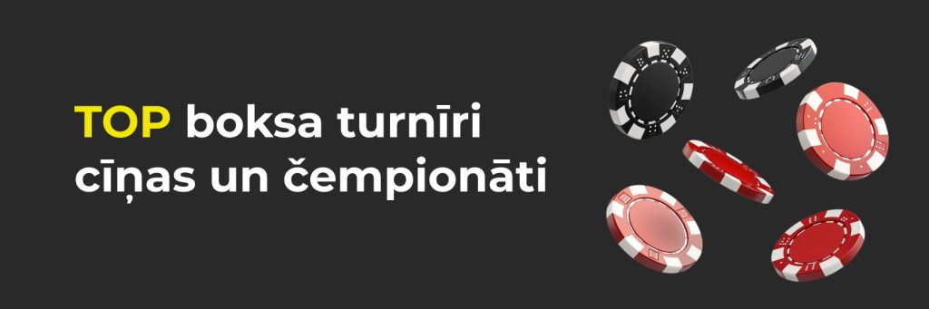 TOP boksa turnīri cīņas un čempionāti