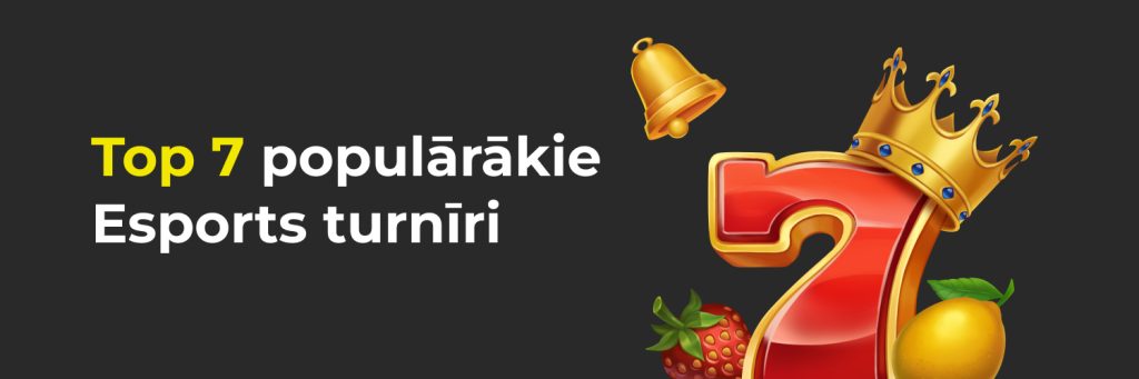 Top 7 populārākie Esports turnīri