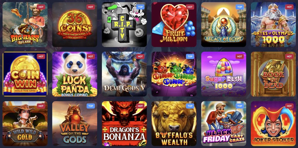 SpinLander Casino - Spēļu automāti