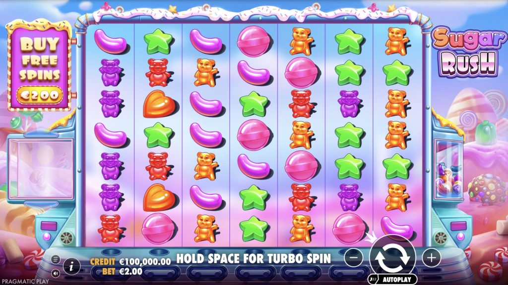 Sugar Rush Prieksskatijums