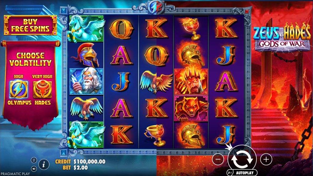 Zeus vs Hades Priekšskatijums