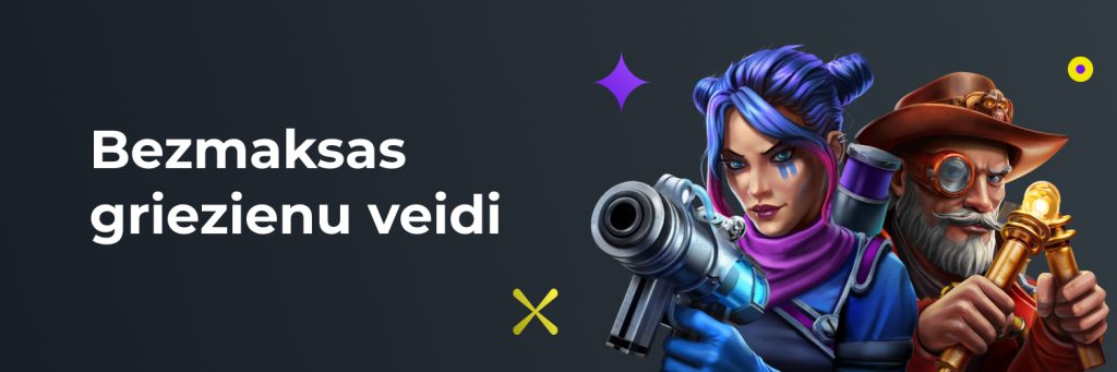 Bezmaksas griezienu veidi